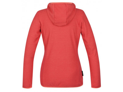 Ladies skiing sweatshirt BERNIE coral stripe