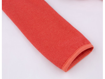 Ladies skiing sweatshirt BERNIE coral stripe