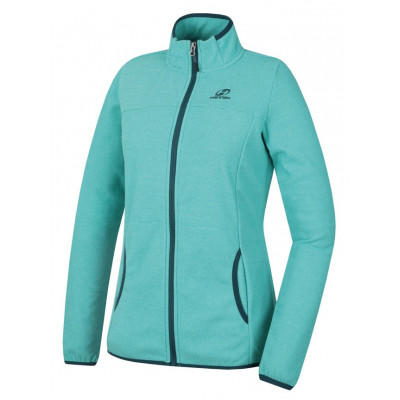 Ladies skiing sweatshirt SELENA pool stripe