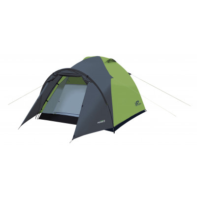 camping Tent HOVER 3 Spring green/cloudy gray