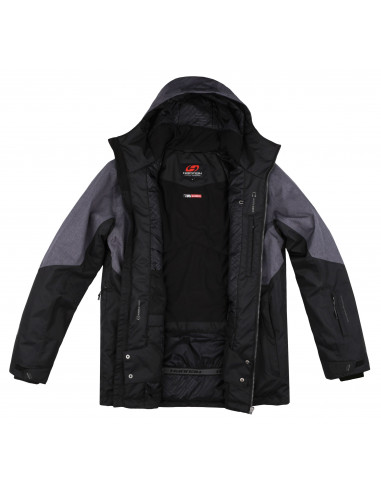 Men's jacket SANFORD anthracite/magnet mel