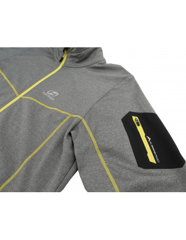 Men's sweatshirt TILLER light gray mel (sulphur)