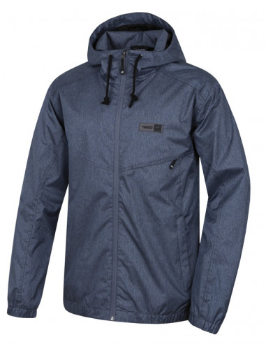 Men's jacket Deplozo Dark denim mel