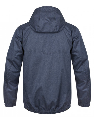 Men's jacket Deplozo Dark denim mel