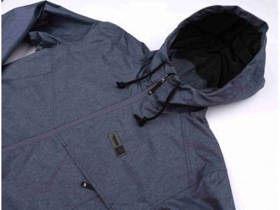 Men's jacket Deplozo Dark denim mel