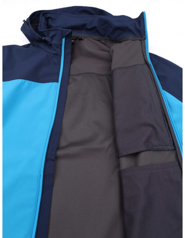 Men's jacket Brolin Lite Black iris/methyl blue