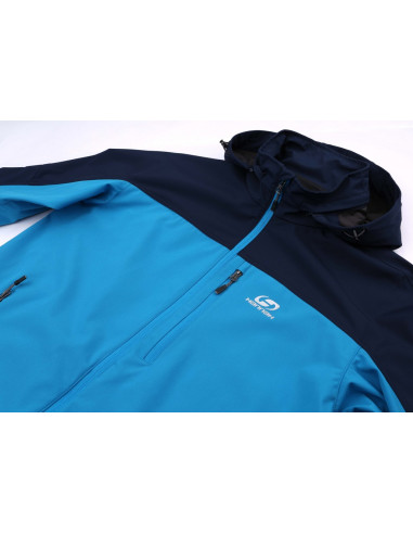 Men's jacket Brolin Lite Black iris/methyl blue