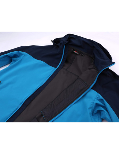 Men's jacket Brolin Lite Black iris/methyl blue
