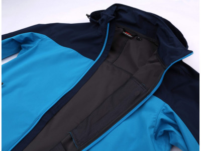 Men's jacket Brolin Lite Black iris/methyl blue
