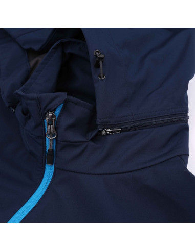 Men's jacket Brolin Lite Black iris/methyl blue