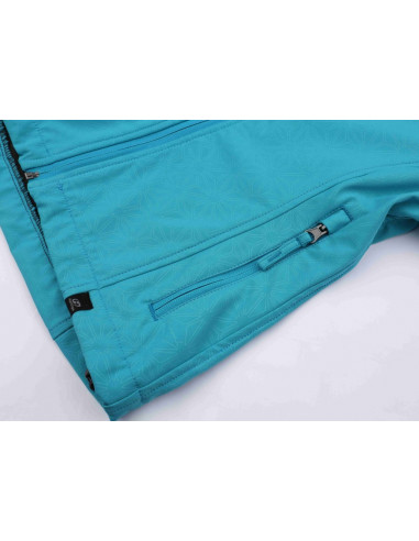 Kid's jacket Kasha Lite JR Peacock blue