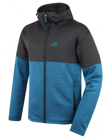 Men's sweatshirt Darko Anthracite/moroccan blue