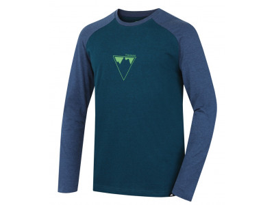 Men's t-shirt ls Nebu Spruce mel/majolica mel