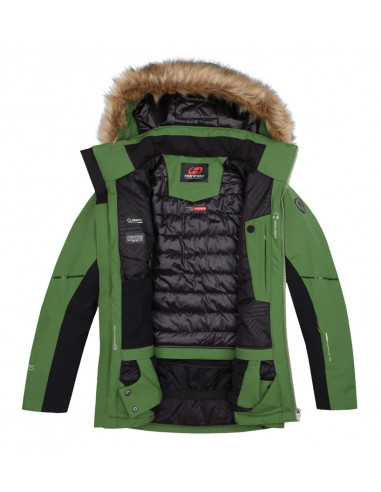 Ladies skiing jacket MARYAM dill/anthracite