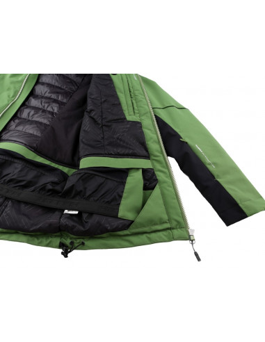 Ladies skiing jacket MARYAM dill/anthracite