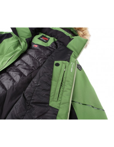 Ladies skiing jacket MARYAM dill/anthracite