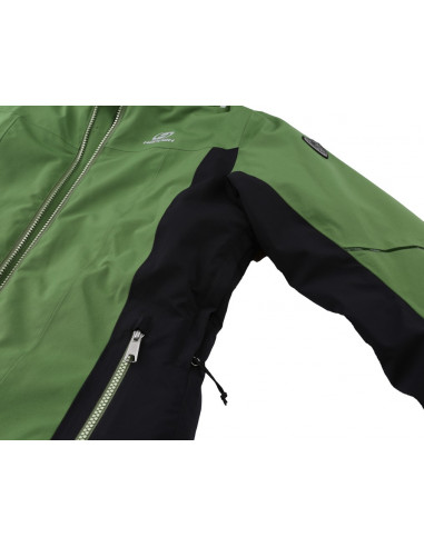 Ladies skiing jacket MARYAM dill/anthracite