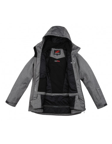 Ladies skiing jacket NORA gray mel