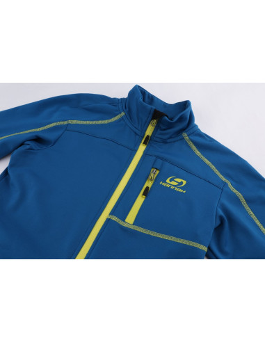 KIDS skiing sweatshirt NICOLASE JR mykonos blue