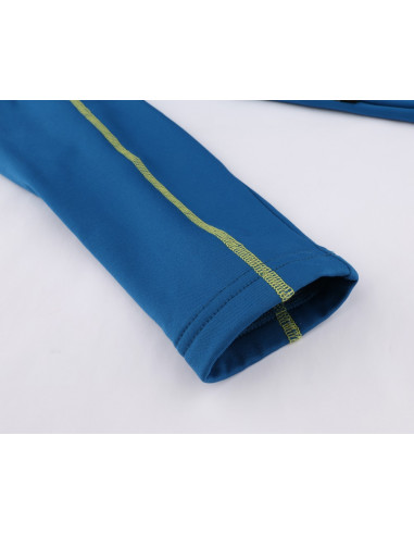 KIDS skiing sweatshirt NICOLASE JR mykonos blue