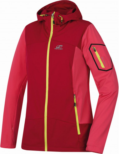 Ladies jacket SANDEE cherries jubilee/rouge red