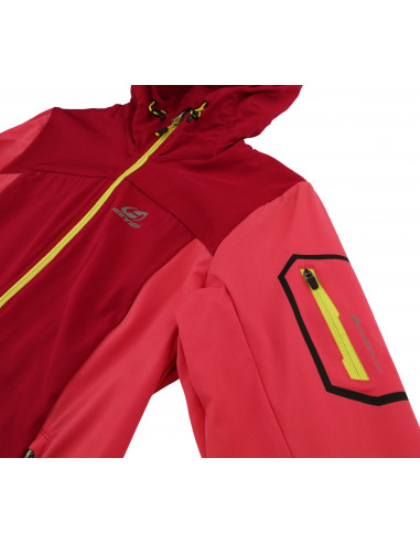 Ladies jacket SANDEE cherries jubilee/rouge red