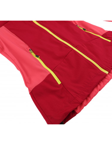 Ladies jacket SANDEE cherries jubilee/rouge red