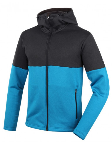 Men's sweatshirt Darko Anthracite/caribbean sea