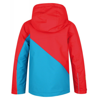 Junior jacket Wally JR Fiery red/caribbean sea 2