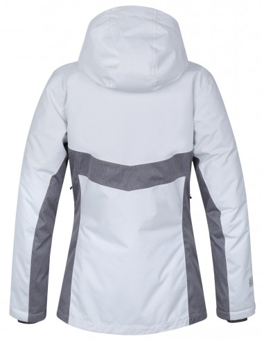 Ladies jacket Agona Bright white/frost mel