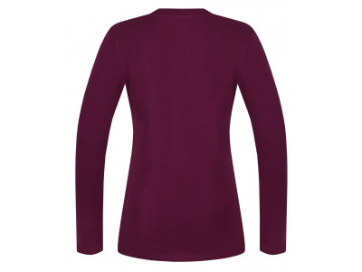 Ladies t-shirt ls Elisia Amaranth