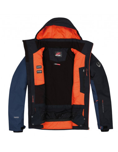 Men's skiing jacket CAMBER midnight navy/anthracite