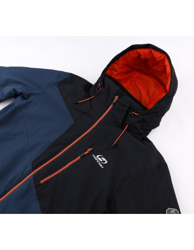 Men's skiing jacket CAMBER midnight navy/anthracite