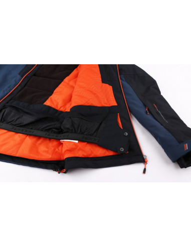 Men's skiing jacket CAMBER midnight navy/anthracite