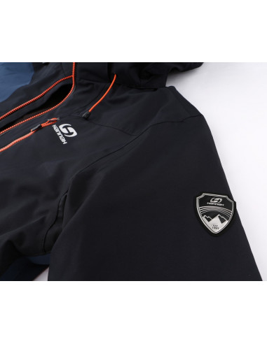 Men's skiing jacket CAMBER midnight navy/anthracite