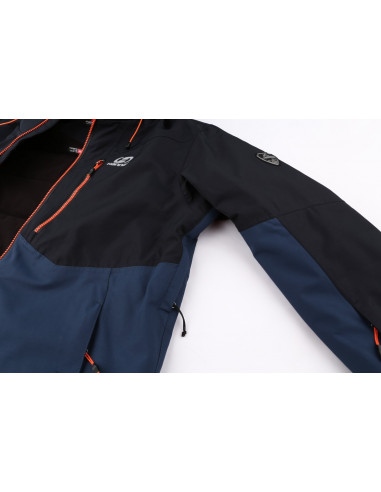 Men's skiing jacket CAMBER midnight navy/anthracite