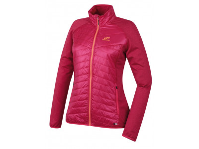 Ladies skiing sweatshirt EDUN raspberry sorbet/raspberry mel