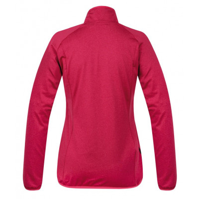 Ladies skiing sweatshirt EDUN raspberry sorbet/raspberry mel 2