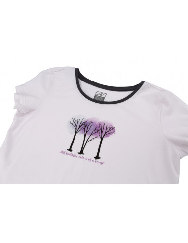 Ladies  T-shirt short sleeves SALAMen'sA bright white