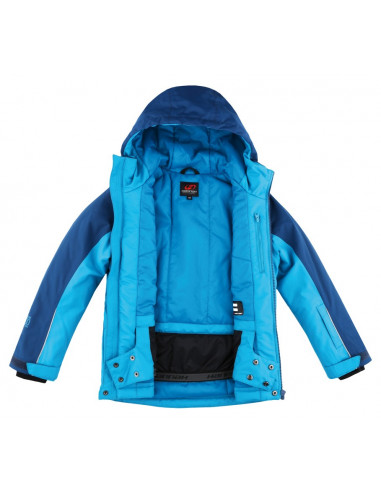 KIDS skiing jacket RAFFAELA JR caribbean sea/poseidon