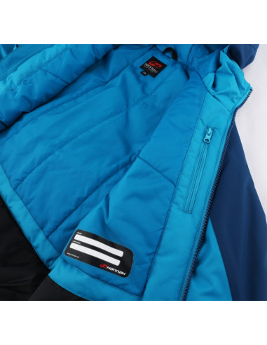 KIDS skiing jacket RAFFAELA JR caribbean sea/poseidon