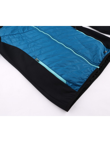 Ladies ski mountaineering jacket ASTRID turkish tile