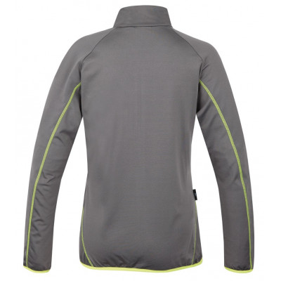 Ladies zip neck Kamali Pewter 2