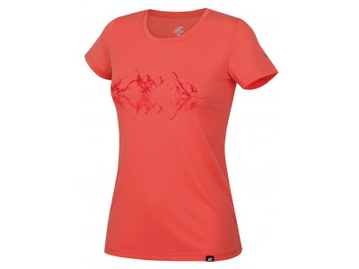 Ladies t-shirt ss Corey Fresh salmon