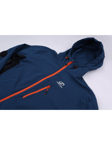 Men's jacket Westley Moroccan blue/anthracite