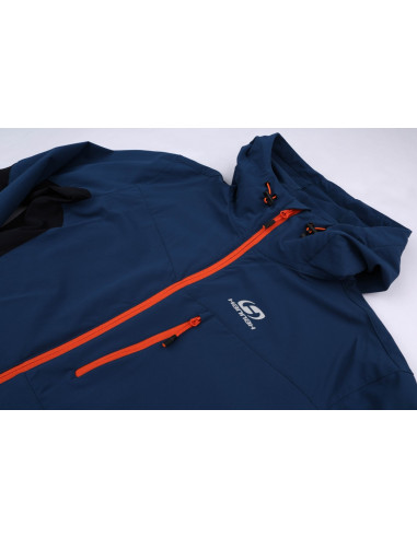 Men's jacket Westley Moroccan blue/anthracite