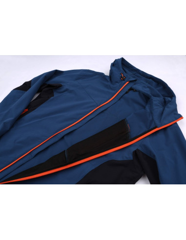 Men's jacket Westley Moroccan blue/anthracite