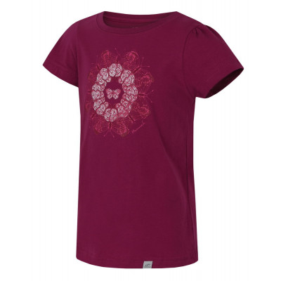 Kid's t-shirt Poppy JR Boysenberry (print 1)