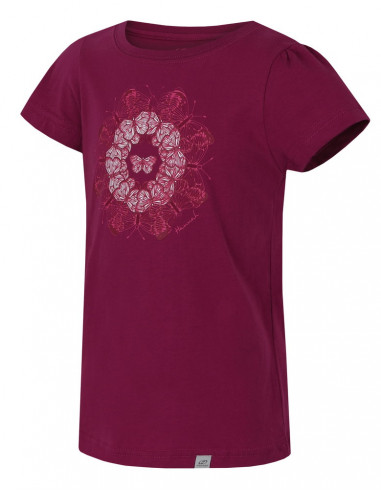 Kid's t-shirt Poppy JR Boysenberry (print 1)