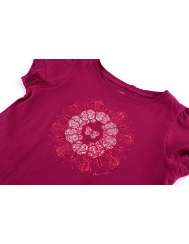 Kid's t-shirt Poppy JR Boysenberry (print 1)